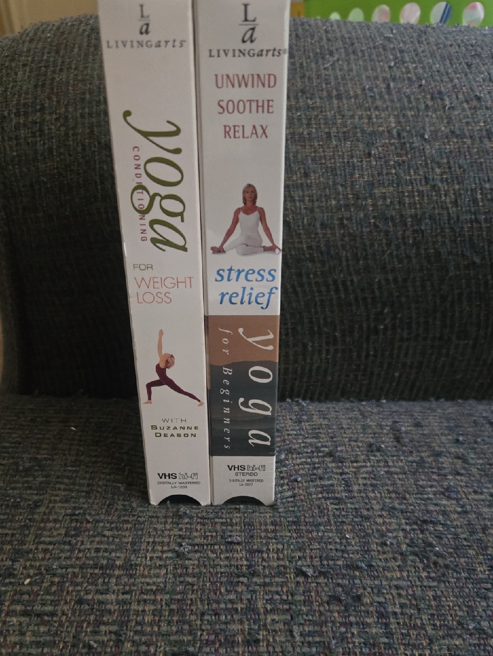Set Of 2 Living Arts Yoga Excerise Videos